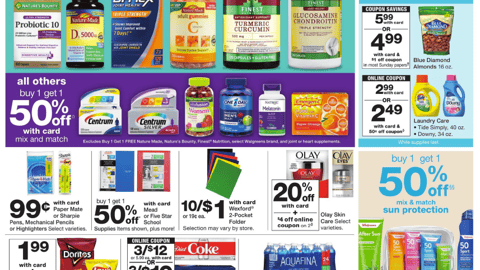 Walgreens 'Vitamins and Supplements' Feature